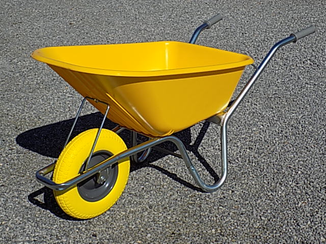 Kruiwagen 100 l. kunststof bak - Samco Gereedschappen